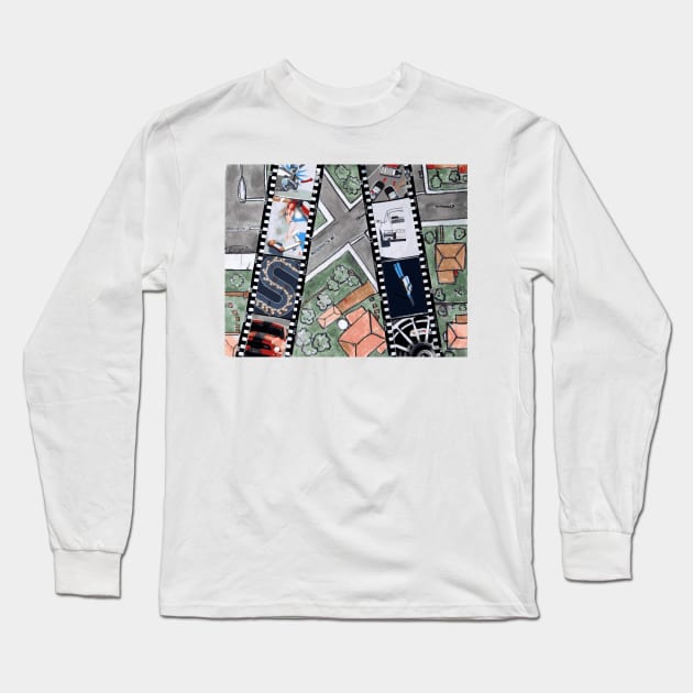 The Streets Long Sleeve T-Shirt by 5thmonkey
